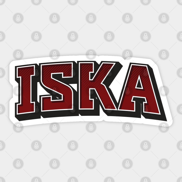 Iska Sticker by MplusC